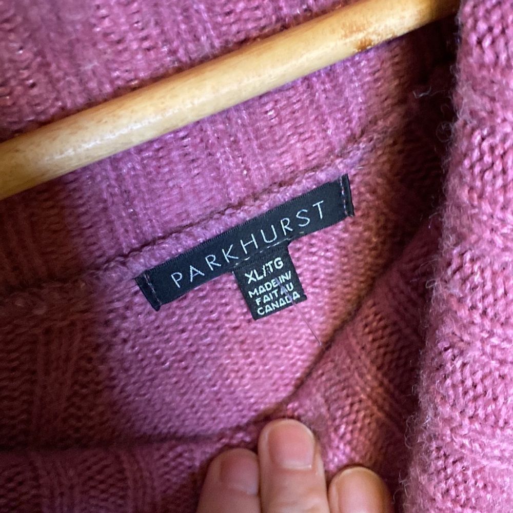 ‼️SOLD‼️ Oversized Slouch Cowl Neck Winter Sweater Size XL - Picture 10 of 13